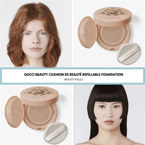 gucci cushion de beauté refillable foundation|Gucci cushion de beaute foundation.